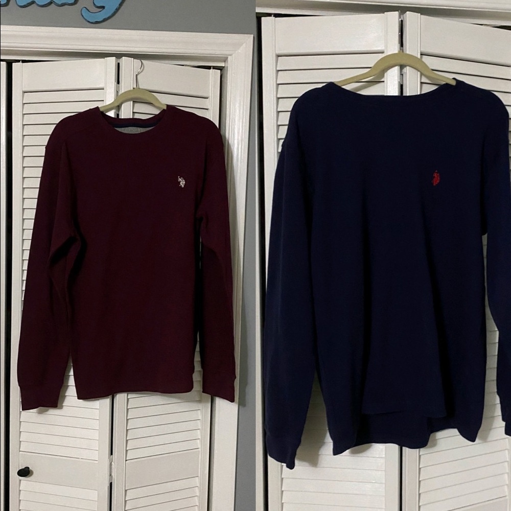Lot of 2 US‎ Polo Assn Thermal Shirts SZ XL NWOT
